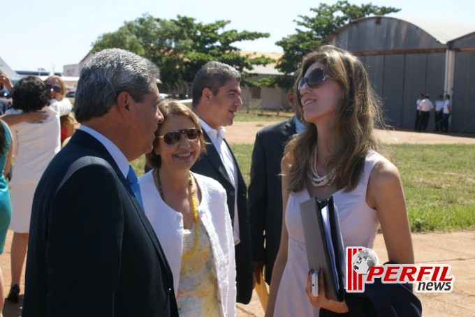 Várias autoridades chegaram em Três Lagoas para a inauguração Eldorado Brasil