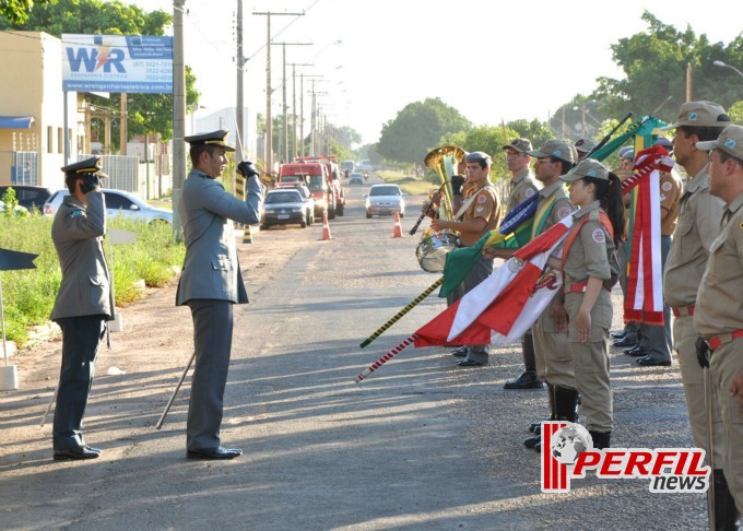 Tenente Coronel Mello deixa o comando do 5º Grupamento de Bombeiros