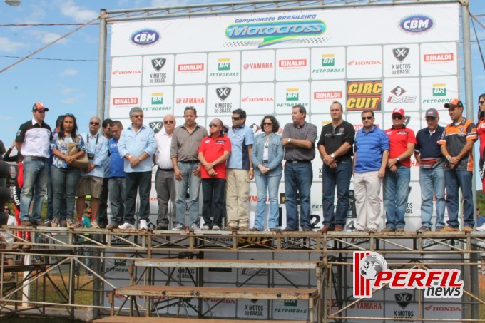 2ª Etapa do BR de Motocross em Três Lagoas é aberta oficialmente