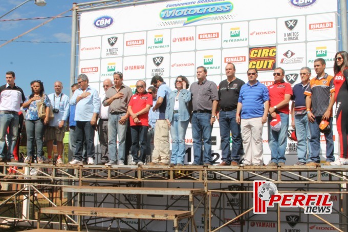 2ª Etapa do BR de Motocross em Três Lagoas é aberta oficialmente