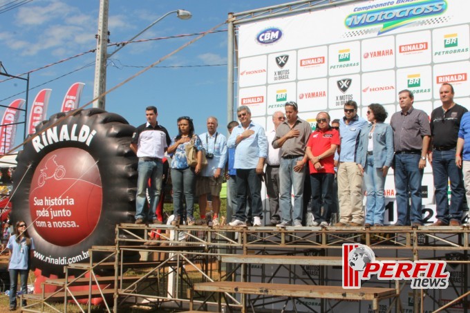 2ª Etapa do BR de Motocross em Três Lagoas é aberta oficialmente