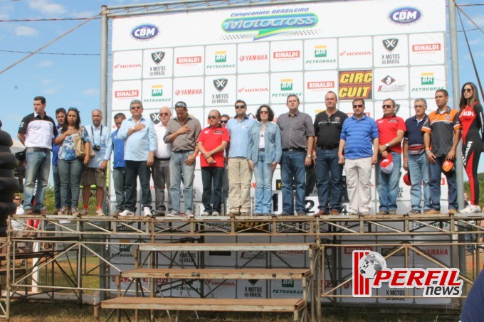 2ª Etapa do BR de Motocross em Três Lagoas é aberta oficialmente