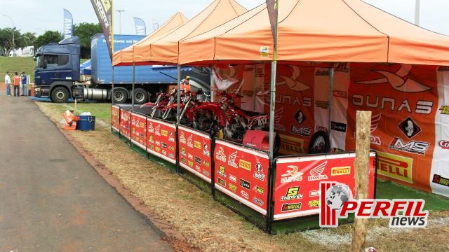 Stands e equipes lotaram o Arena Mix no BR de Motocross