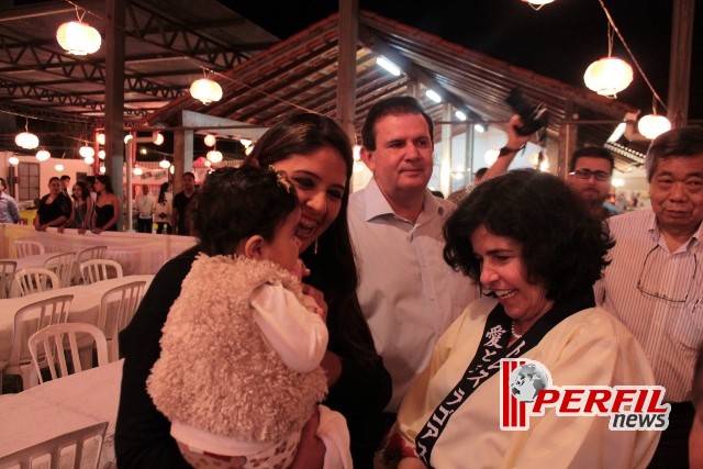 Autoridades participam da abertura do Bom Odori