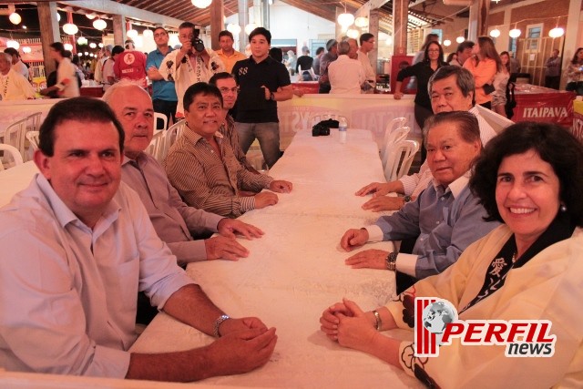 Autoridades participam da abertura do Bom Odori