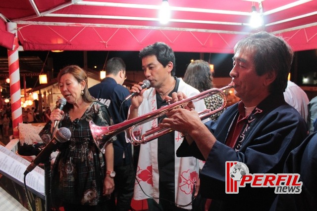 Autoridades participam da abertura do Bom Odori