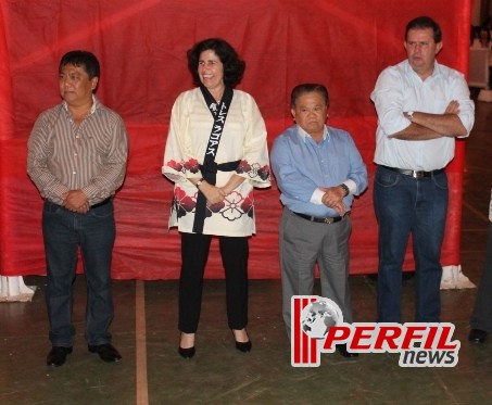 Autoridades participam da abertura do Bom Odori