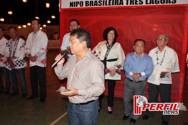 Autoridades participam da abertura do Bom Odori