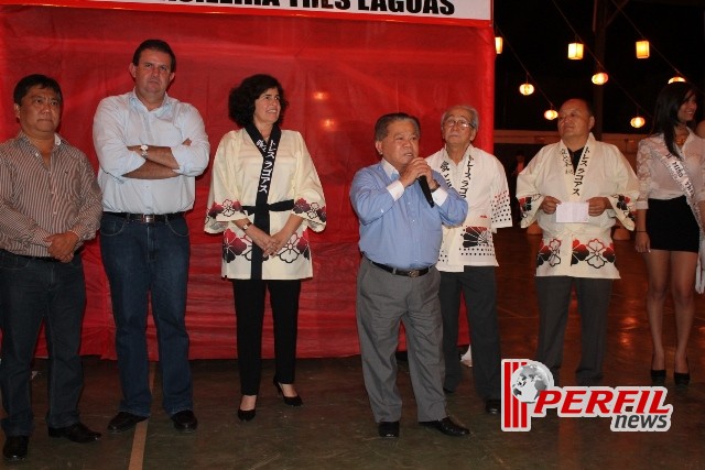 Autoridades participam da abertura do Bom Odori