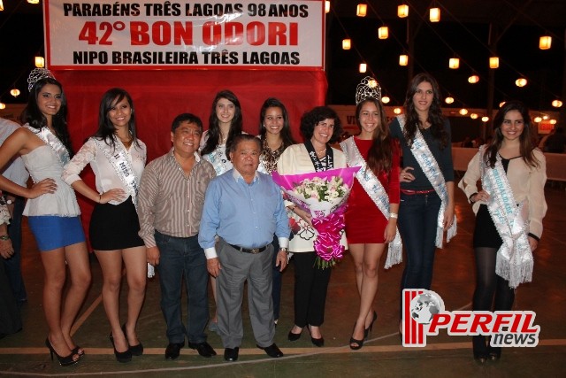 Autoridades participam da abertura do Bom Odori