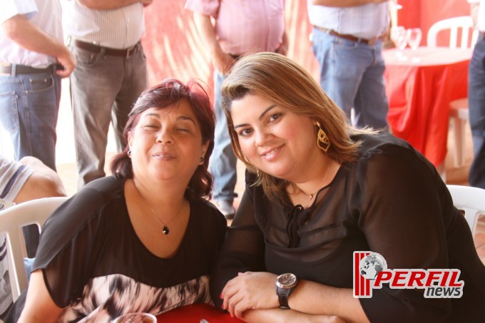 Almoço de confraternização na casa do Dirceu Deguti