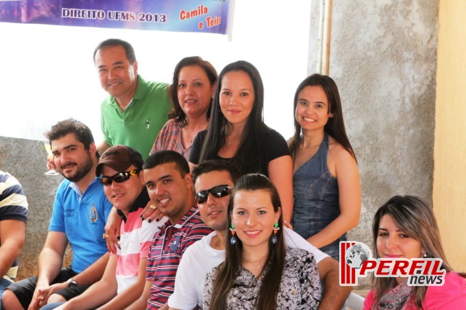 Almoço de confraternização na casa do Dirceu Deguti