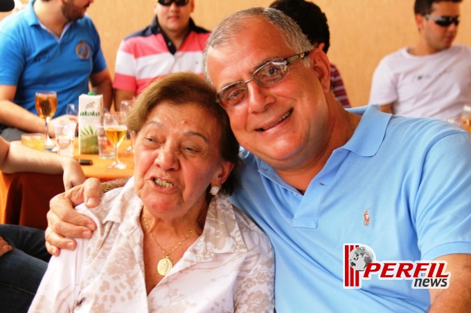 Almoço de confraternização na casa do Dirceu Deguti