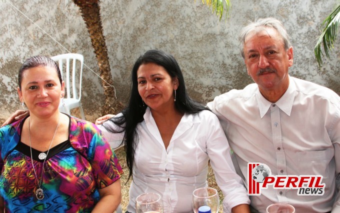 Almoço de confraternização na casa do Dirceu Deguti
