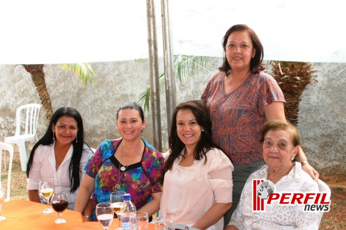 Almoço de confraternização na casa do Dirceu Deguti