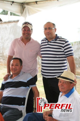 Almoço de confraternização na casa do Dirceu Deguti