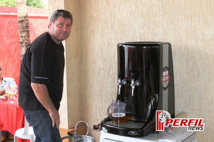 Almoço de confraternização na casa do Dirceu Deguti