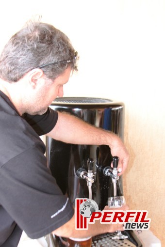 Almoço de confraternização na casa do Dirceu Deguti