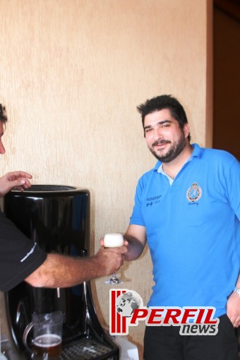 Almoço de confraternização na casa do Dirceu Deguti