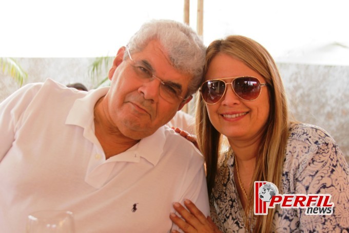 Almoço de confraternização na casa do Dirceu Deguti