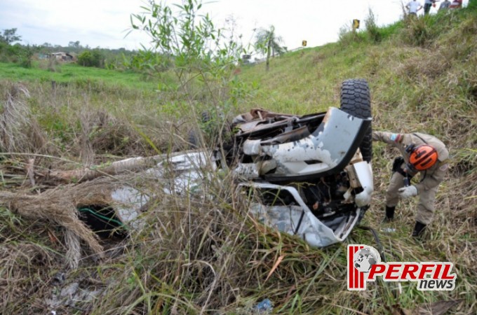 Duas pessoas morrem em acidente na MS 276, próximo a Nova Andradina