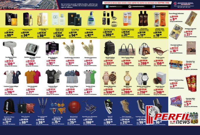 Show de ofertas do Shopping China começa hoje e vai até domingo