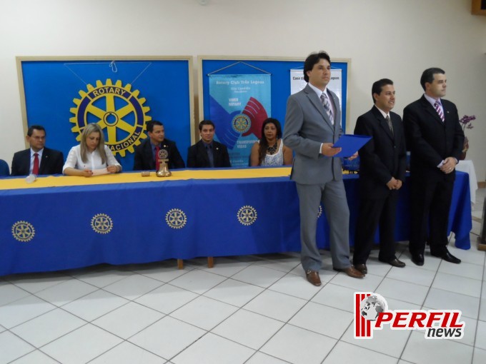 Rotary Clube Três Lagoas homenageia comunicadores