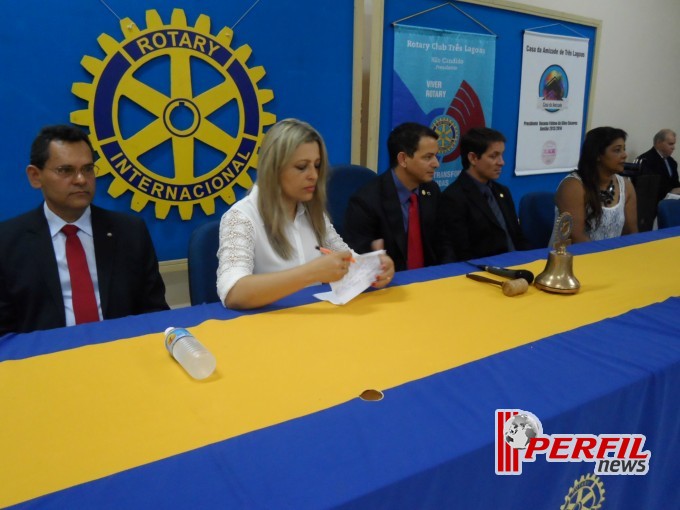 Rotary Clube Três Lagoas homenageia comunicadores