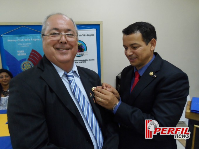 Rotary Clube Três Lagoas homenageia comunicadores