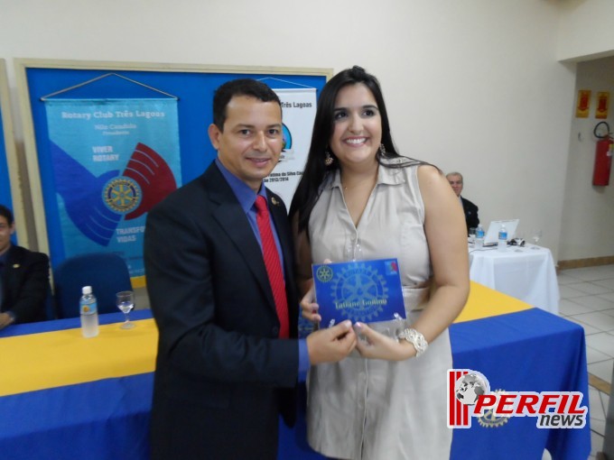 Rotary Clube Três Lagoas homenageia comunicadores