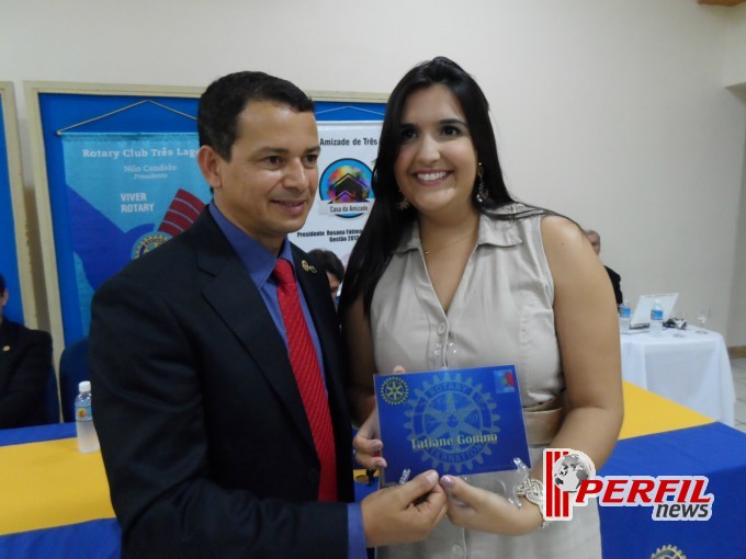 Rotary Clube Três Lagoas homenageia comunicadores