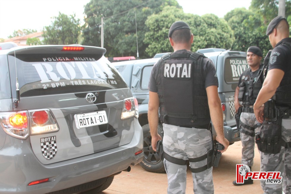 Em menos de 24 horas PM desarticula quadrilha que agia em Três Lagoas