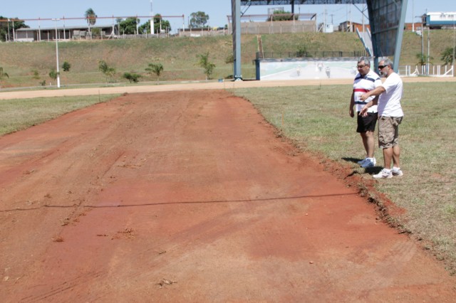 Arena Mix já recebe reformas para a abertura do Brasileiro de Motocross