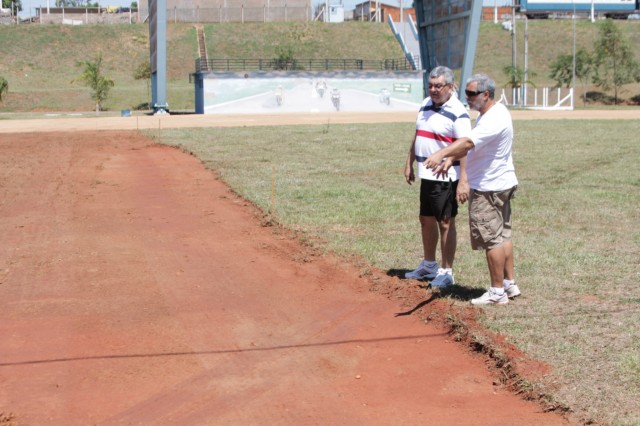 Arena Mix já recebe reformas para a abertura do Brasileiro de Motocross