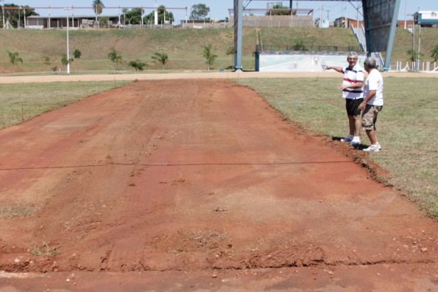 Arena Mix já recebe reformas para a abertura do Brasileiro de Motocross