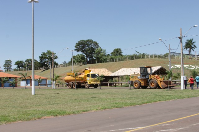 Arena Mix já recebe reformas para a abertura do Brasileiro de Motocross