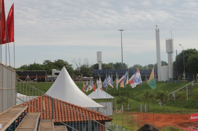 Pista do Arena Mix está pronta e deve ser palco de shows dos pilotos