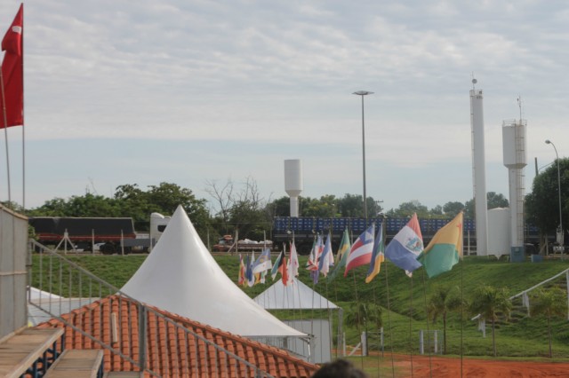 Pista do Arena Mix está pronta e deve ser palco de shows dos pilotos