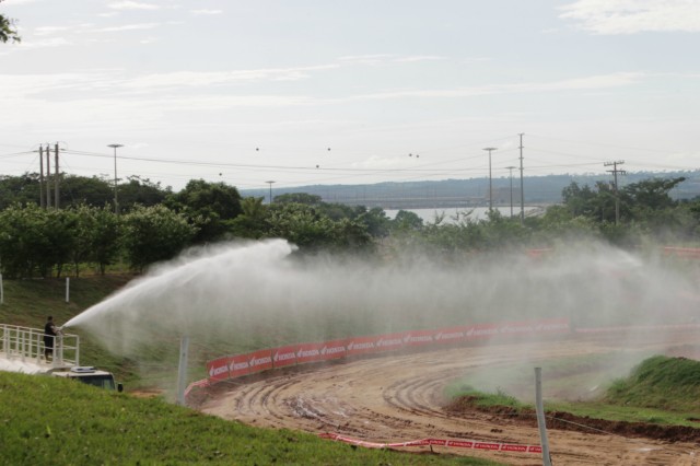 Pista do Arena Mix está pronta e deve ser palco de shows dos pilotos