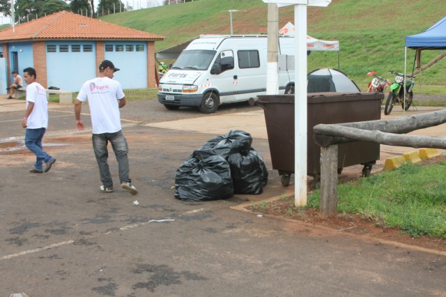 Organização mantém limpeza total no Arena Mix