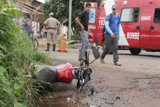 Motociclista atropela garota que tentava atravessar avenida em Três Lagoas