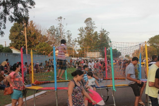 Mais de 3 mil pessoas prestigiaram o motocross em Brasilândia