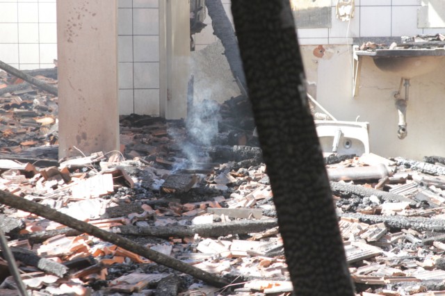 Incêndio em escola causa preocupação em pais de alunos