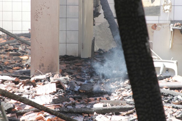 Incêndio em escola causa preocupação em pais de alunos