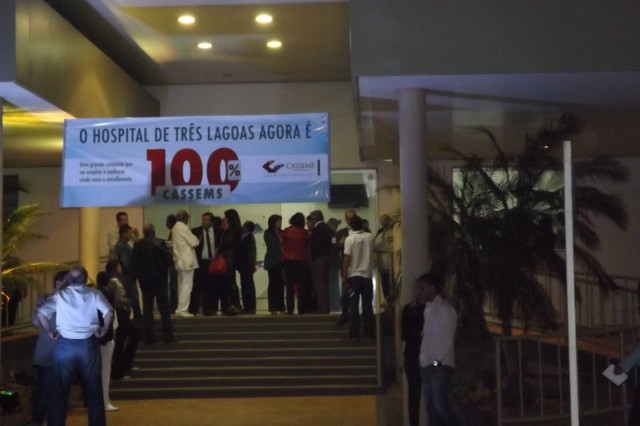 Solenidade marca posse da Cassems do Hospital Regional de Três Lagoas Solenidade marca posse da Cassems do Hospital Regional de Três Lagoas