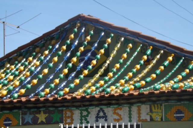 A 12 dias da Copa, Três Lagoas já se veste de verde e amarelo