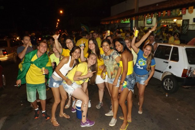 Três Lagoas parou para comemorar a vitória do Brasil