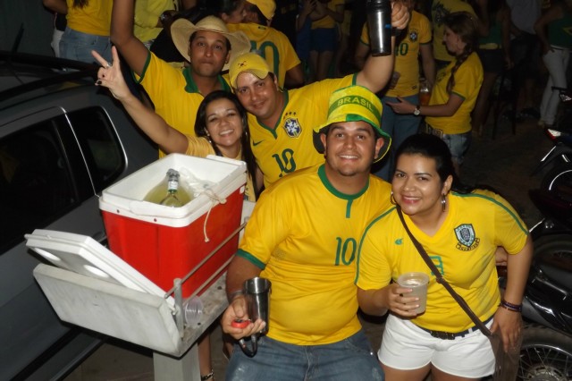 Três Lagoas parou para comemorar a vitória do Brasil