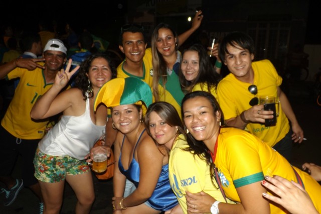 Três Lagoas parou para comemorar a vitória do Brasil