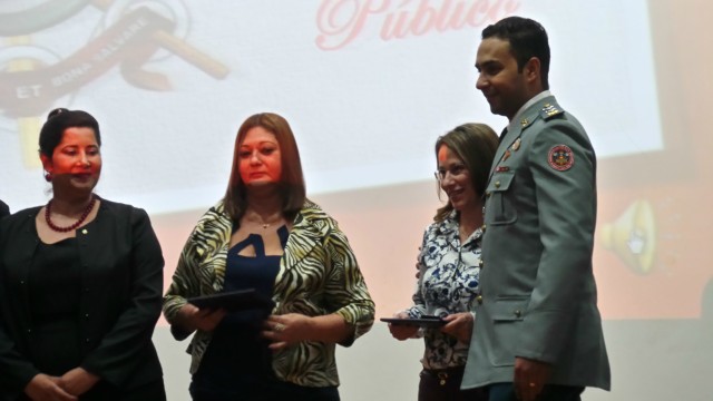 5º G.B homenageia personalidades três-lagoenses em evento em comemoração ao Dia Nacional do Bombeiro